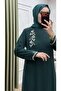 Asil Evening Dress Emerald - 3