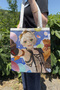 Bennett Genshin Impact V4 Double-Sided Canvas Print Tote Bag Anime Bag