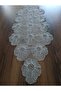 Dilek Silver Lace Runner/Table-Console Cover - 3