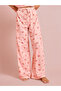 Pink Cake Print Short Sleeve T-Shirt and Wide Leg Pyjama Set - 4