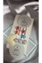 Girl's Pastel Mini Hair Clips with Buckle and Cream Heart Figured Pearl Detail, Set of 5 - 2