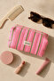 Makeup Bag Quilted Organizer - Travel Cosmetic Organizer Zippered Multi-Purpose Women's Bag 20X10X7 cm - 4