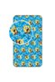 Blue Fitted Sheet 90x200 cm