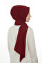 Levidor Vibrant Burgundy Medina Silk Shawl - 2