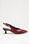 Golf Short Heeled Pointed Toe Elegant Stylish Open Heel Women's Casual Shoes