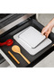 2-Piece Non-Slip Chopping Board Set 20x25cm + 28x35cm – BPA-Free Reversible Plastic Cutting Boards with Juice Groove - 5