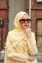Allure Plain Tencel Shawl - Yellow - 4