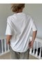 Women's Black Nothing Imposible Printed Oversize T-Shirt - 2