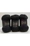 100% Cotton Amigurimi & Motif Hand Knitting Yarn 100Gr - Black - 2