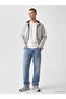 Xside Gray Regular Fit Hooded Men's Jacket - 2