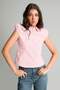 100% Cotton Fitted Baby Collar Checkered Seersucker Textured Short Sleeve Shirt I2796Ax26Au - 5