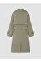 Trendlucky Women's Double-Breasted Collar Trench Coat with a Difference - 6