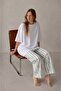 Women's 100% Cotton Patterned Oversize Pajama Set