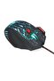 H300 DPI Adjustable Optical LED Wired Gaming Mouse Black/Blue/Red - 4