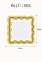 Gold Embroidered Set of 6 Coffee Side Presentation Napkins Dowry Box Coffee Bottom Presentation Napkins Sovruna - 4