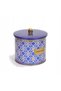 Nocolor-D3C5668F Patterned Metal Storage Container, 17.5 Cm, Kitchen Organizer, 500-999 ml - 3