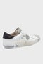 Glitter Detailed Leather Sneaker Shoes Women's Shoes Prldvg09 - 3