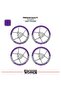 Yamaha Xmax Wheel Rim Strip – Half Rim Cover & Xmax Lettering Sticker Set - 2