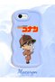 iPhone 6S Plus Compatible Case Camera Protector Blue Silicone Couple Phone Case Conan Pattern - 2