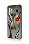 Samsung A52 Compatible Zebra and Giraffe Patterned Silicone Case - 4