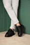 Zrc2627 - Veloura Thick Sole Lace-Up Men's Black Sneaker - 6
