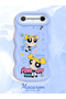 Tecno Spark Slim Compatible Case Camera Protector Blue Silicone Couple Phone Case Cartoon Pattern - 2