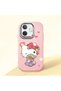 Oppo A5 Pro 5g Compatible Case with Camera Protector Pink Silicone Couple Phone Case with Kitty Pattern