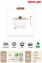 Fika Ceramic Coated Induction Cookware 24 cm - White - 3