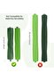 A set of 6 roller brushes for iRobot Roomba, and 12 replacement rubber brushes for Roomba E series E5 E6 E7. - 2