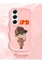 Tecno Camon 40 Pro 5g Compatible Case Camera Protector Pink Silicone Couple Phone Case Conan Pattern - 2