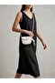 Bo Mini Size Adjustable Knot Detailed Hand and Shoulder Bag - White - 3