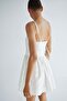 Embroidered flared-skirt dress - 4