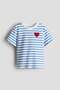 Motif-detail t-shirt