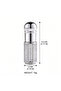 ￼ 1pcs Crystal Perfume Essential Oil Bottle 3ml A153C-silver - 7