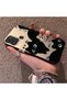 Samsung Galaxy A21S Compatible High-Quality Fun Black Cat Printed Case, Cute Chic Impact