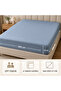 Double Combed Cotton Elastic Fitted Sheet 160X200+27 cm – Four-Sided Elastic Bed Sheet - 2