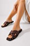 Speckled Pattern, Strappy, Lightweight and Comfortable Design, Casual Women's Slippers - 2