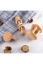 5 Pcs Wooden Montessori Toys for Baby,Wooden Rattle for Baby 3-12 months,with Bells,Rolling Rattles&Push Car,Montessori Wood Toys for Newborns Infant Boys and Girls Gifts - 7