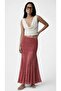 Women's A-Line Half Lining Detailed Lace Maxi Skirt - 2