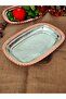 Rectangular Copper Serving Presentation Tray 37 cm - 7