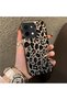 For Vivo Y28 4g Compatible High Quality Black Leopard Phone Case, Shockproof Protective Cover