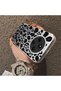 Redmi A4 Compatible High Quality Black Leopard Phone Case, Shockproof Protective Cover - 2