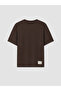 Brown Loose Fit Soft Touch Men's T-Shirt