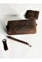 100% Genuine Crazy Cowhide Pirana Model (Handbag, Wallet, Keychain) Set Stylish and Minimalist - 3