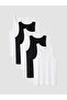 Black U-Neck Men's Undershirt 5-Pack