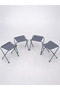 Adjustable Height Camping and Picnic Table Foldable Table Set for 4 People Mariposascrt - 2