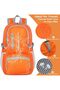 Lightweight Foldable Backpack - Packable Foldable Rucksack 35L Packable Backpcks Walking Ruck - 3
