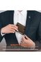 محفظة رجالية نحيفة مع مشبك نقود ومانع لسرقة البيانات RFID، محفظة أمامية صغيرة الحجم قابلة للطي - 6