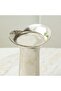 New In Heritage Candle Pillar Holder Lrg 12X9X25 Cm Nickel - 3