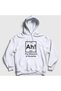 Unisex White Ah the Element of Surprise Chemistry Hooded Sweatshirt 616234Tt